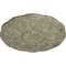 Ekena Millwork Cornelia Ceiling Medallion (Fits Canopies up to 4"), 22 1/2"OD x 1 1/2"P, Castle Stone Crackle CM22CNCSC - alternate 3